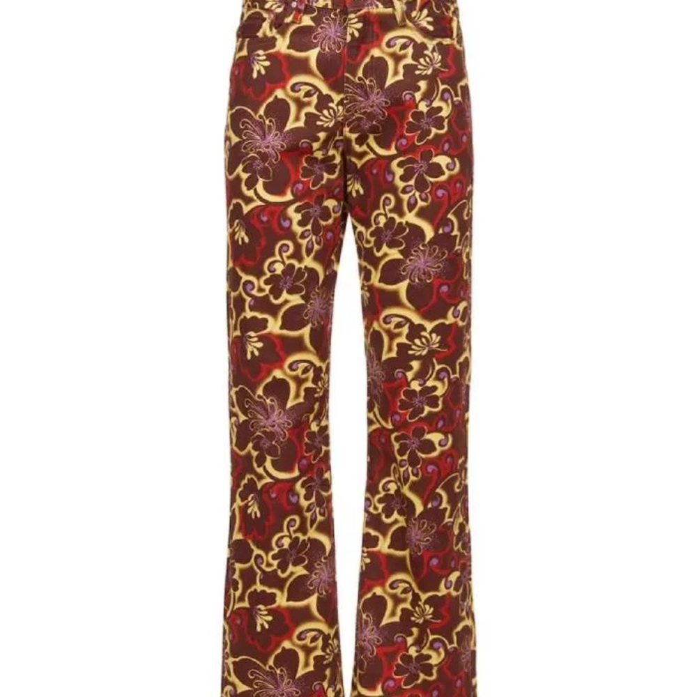 GIMGUAS Brown Zug Denim Jeans